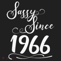 60th Birthday Sassy Since 1966 Women's Sweatshirt thumb 2