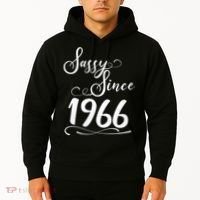 60th Birthday Sassy Since 1966 Hoodie thumb 2