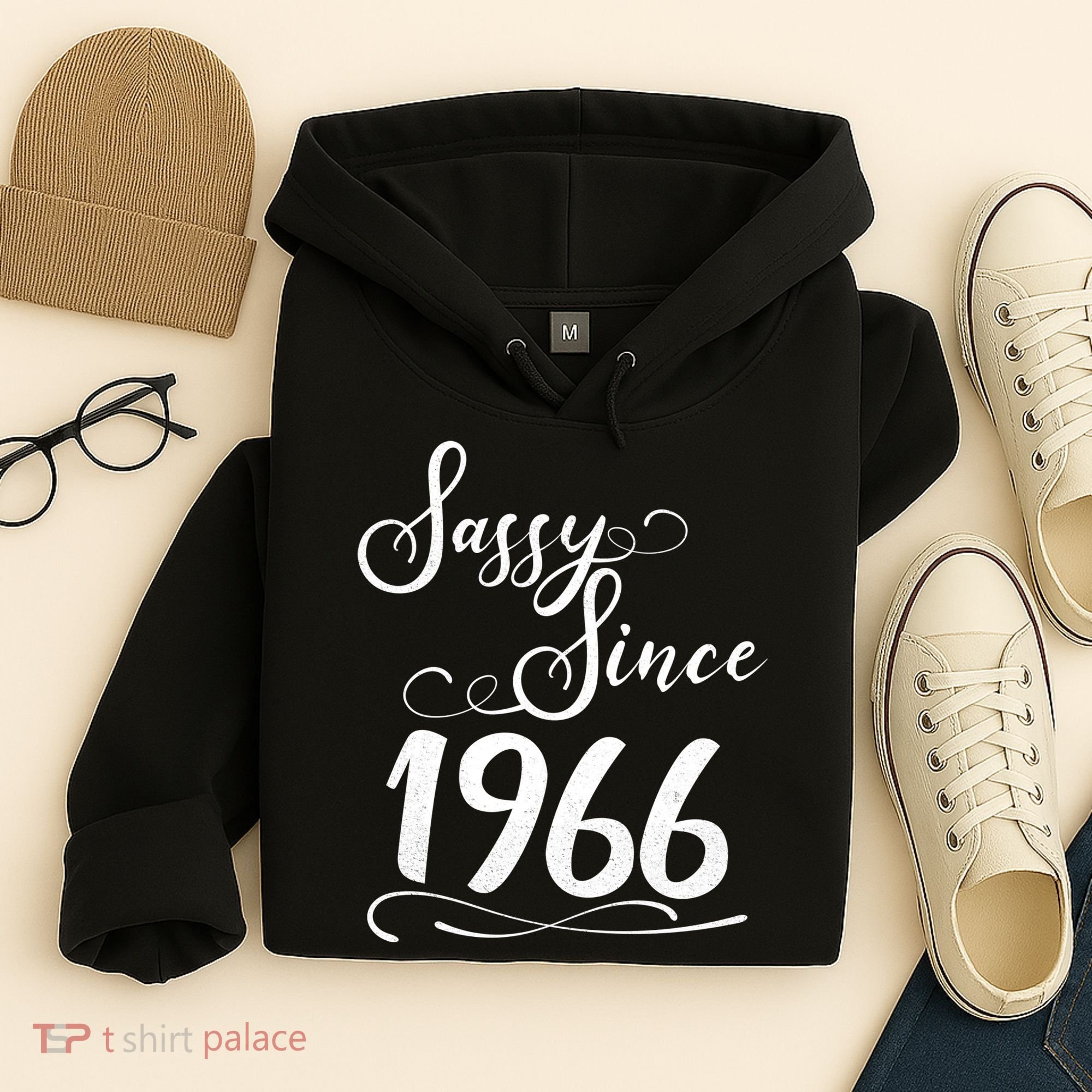 60th Birthday Sassy Since 1966 Hoodie