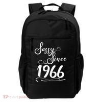 60th Birthday Sassy Since 1966 Backpack thumb 0
