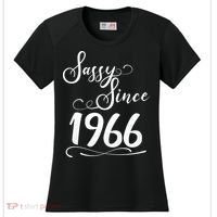 60th Birthday Sassy Since 1966 Women's Cooling Performance Crew T-Shirt thumb 0