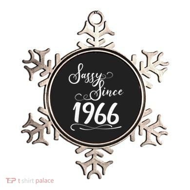 60th Birthday Sassy Since 1966 Ornament