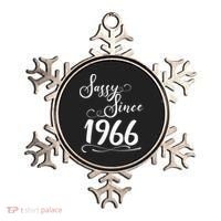 60th Birthday Sassy Since 1966 Ornament thumb 0