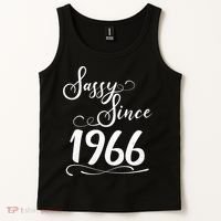 60th Birthday Sassy Since 1966 Tank Top thumb 2