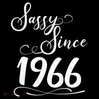 60th Birthday Sassy Since 1966 Tank Top thumb 6
