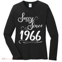 60th Birthday Sassy Since 1966 Women's Long Sleeve Shirt thumb 0