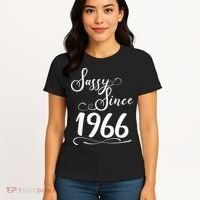 60th Birthday Sassy Since 1966 Women's T-Shirt thumb 4