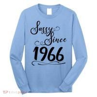 60th Birthday Sassy Since 1966 Long Sleeve Shirt thumb 0