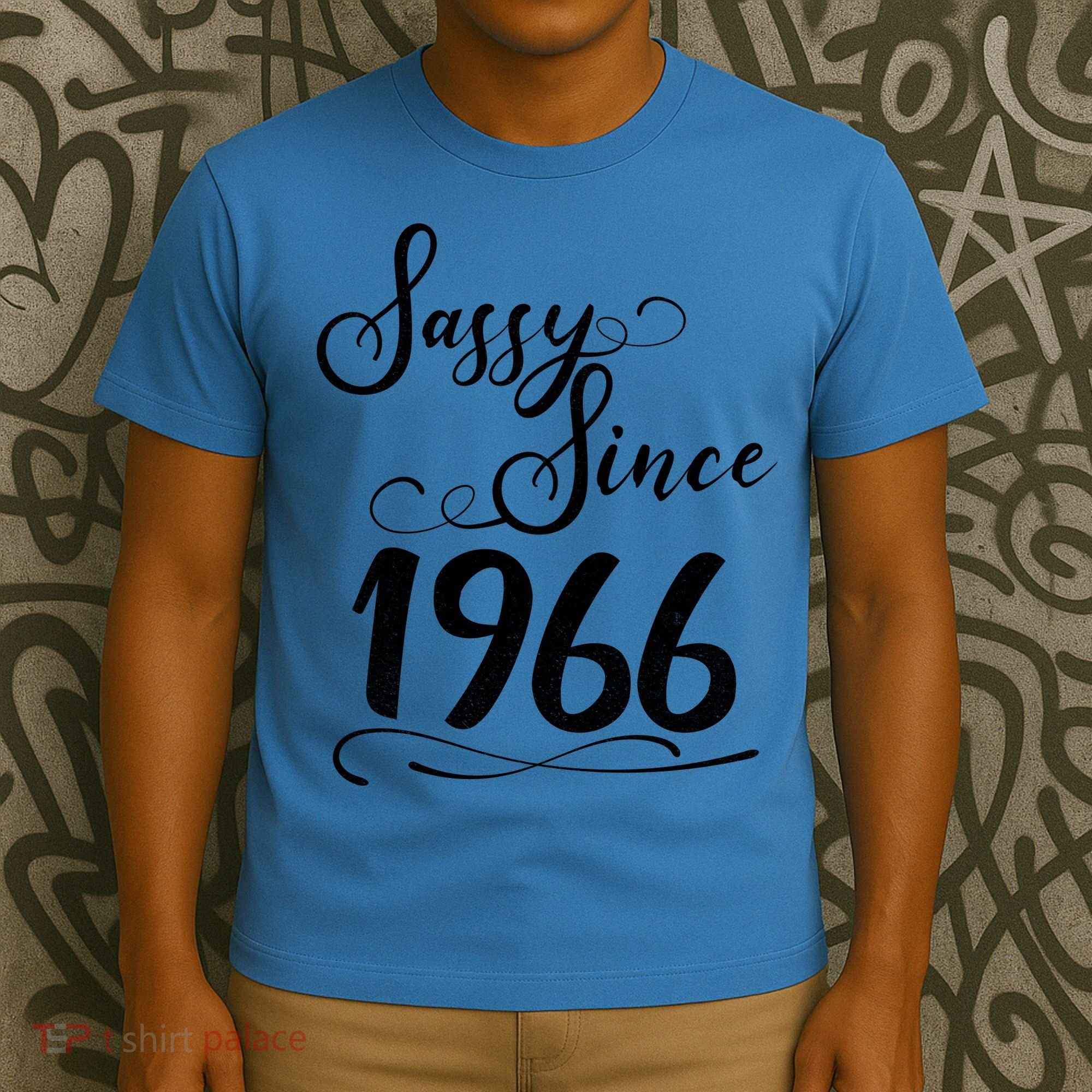 60th Birthday Sassy Since 1966 T-Shirt