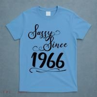 60th Birthday Sassy Since 1966 T-Shirt thumb 4
