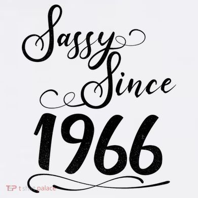 60th Birthday Sassy Since 1966 Comfort Colors Garment-Dyed Hooded Sweatshirt