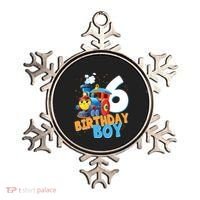 6th Birthday Train Boy Girl 6 Years Old Im Six Gift Ornament thumb 0