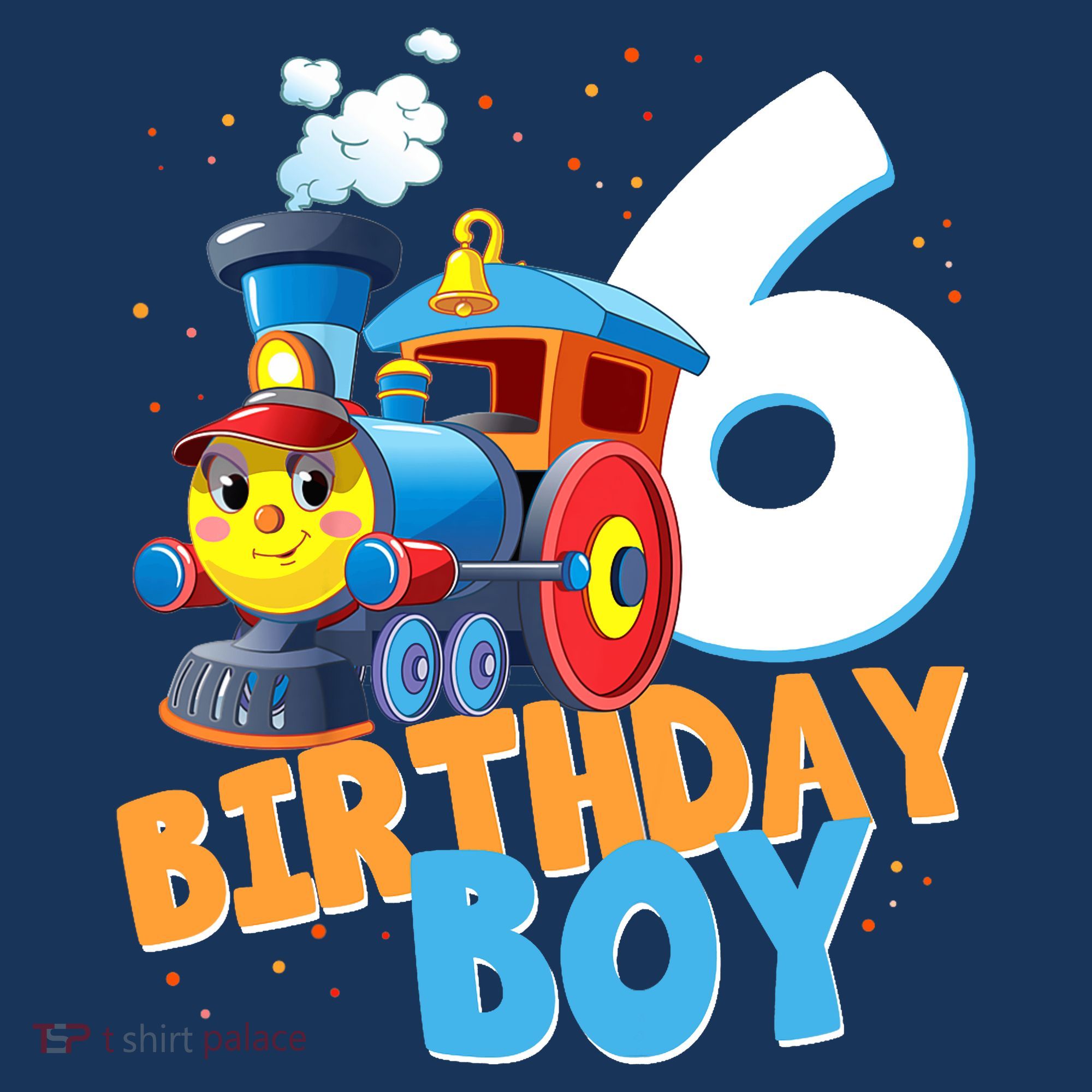 6th Birthday Train Boy Girl 6 Years Old Im Six Gift Women's Hoodie