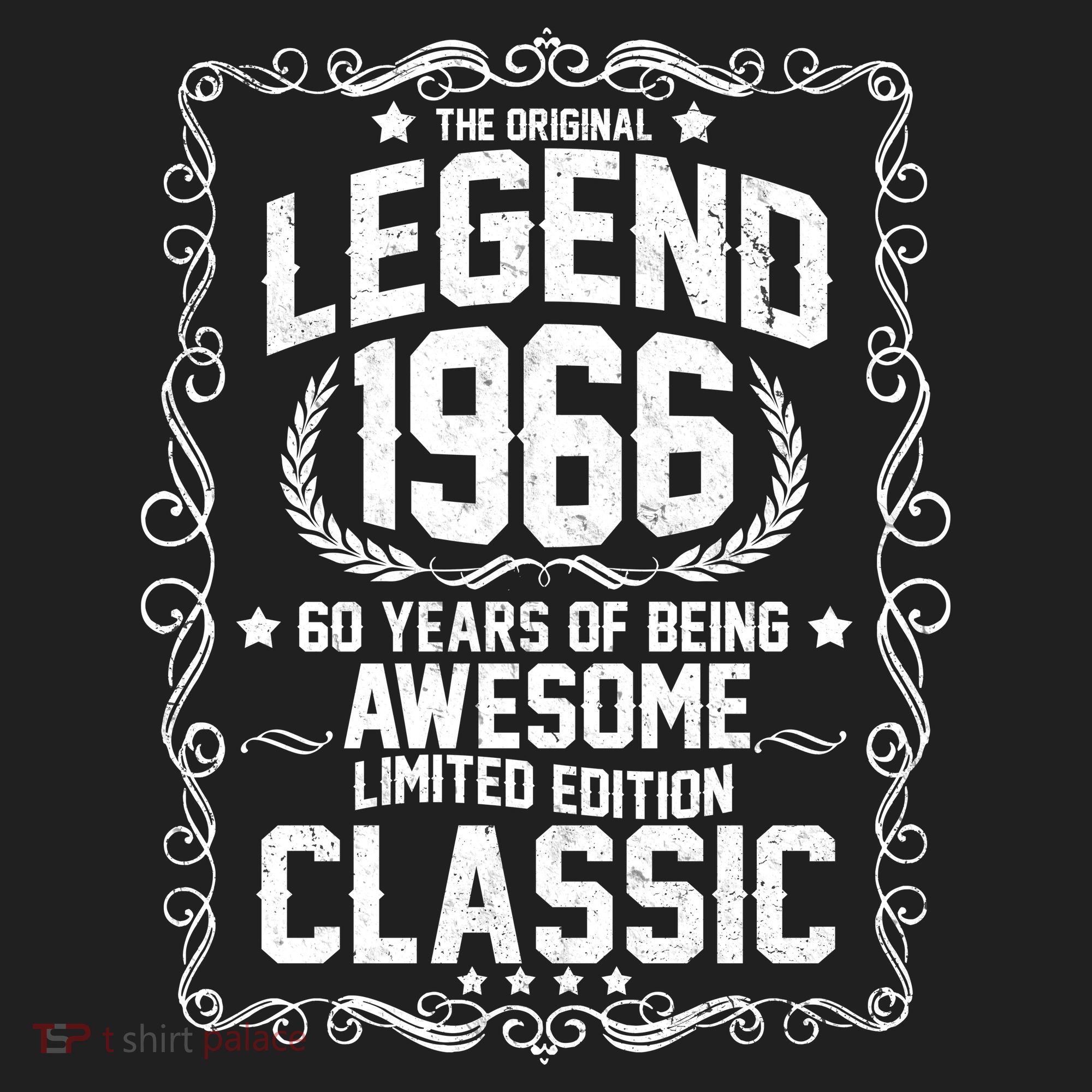 60th Birthday The Original Legend 1966 Awesome Classic  Beanie