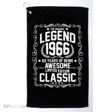 60th Birthday The Original Legend 1966 Awesome Classic  Golf Towel