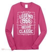 60th Birthday The Original Legend 1966 Awesome Classic  Long Sleeve Shirt thumb 0