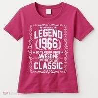 60th Birthday The Original Legend 1966 Awesome Classic  Women's T-Shirt thumb 0