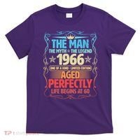 60th Birthday The Man The Myth The Legend 1966 One Of A Kind Limited Edition T-Shirt thumb 0