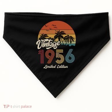 67th Birthday Vintage Limited Edition 1956 USA-Made Doggie Bandana