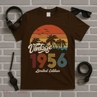 67th Birthday Vintage Limited Edition 1956 T-Shirt thumb 5