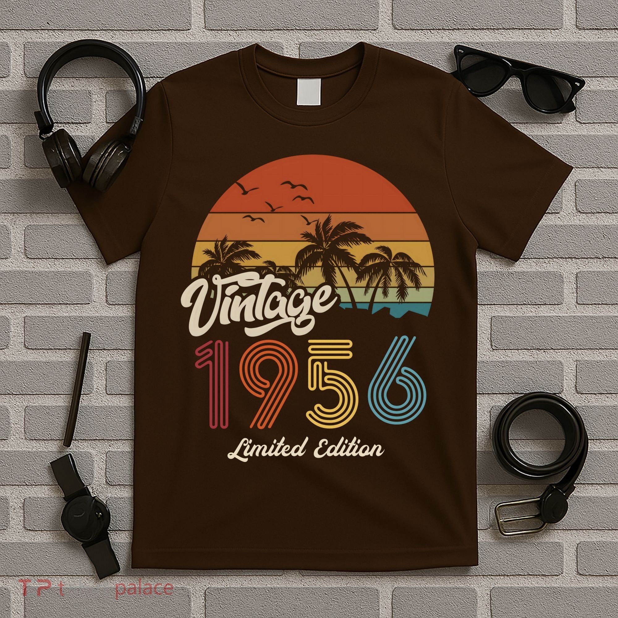 67th Birthday Vintage Limited Edition 1956 T-Shirt