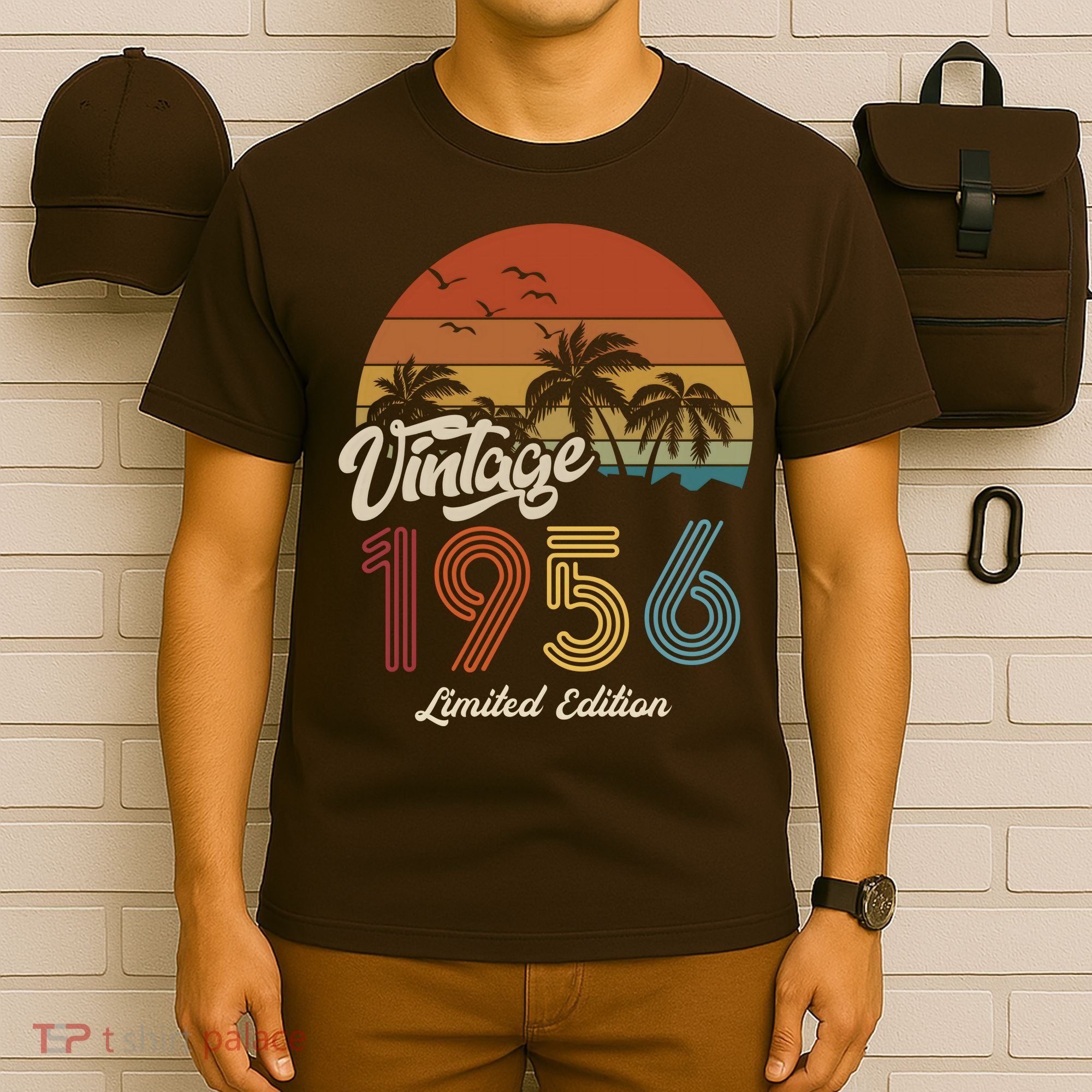67th Birthday Vintage Limited Edition 1956 T-Shirt