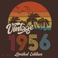 67th Birthday Vintage Limited Edition 1956 T-Shirt thumb 7