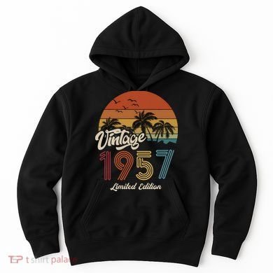 66th Birthday Vintage Limited Edition 1957 Hoodie