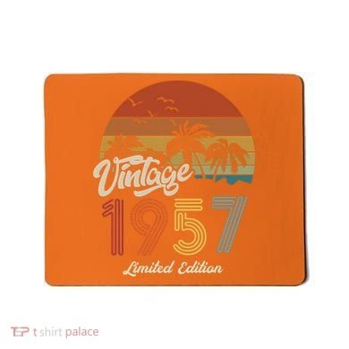 66th Birthday Vintage Limited Edition 1957 Mousepad