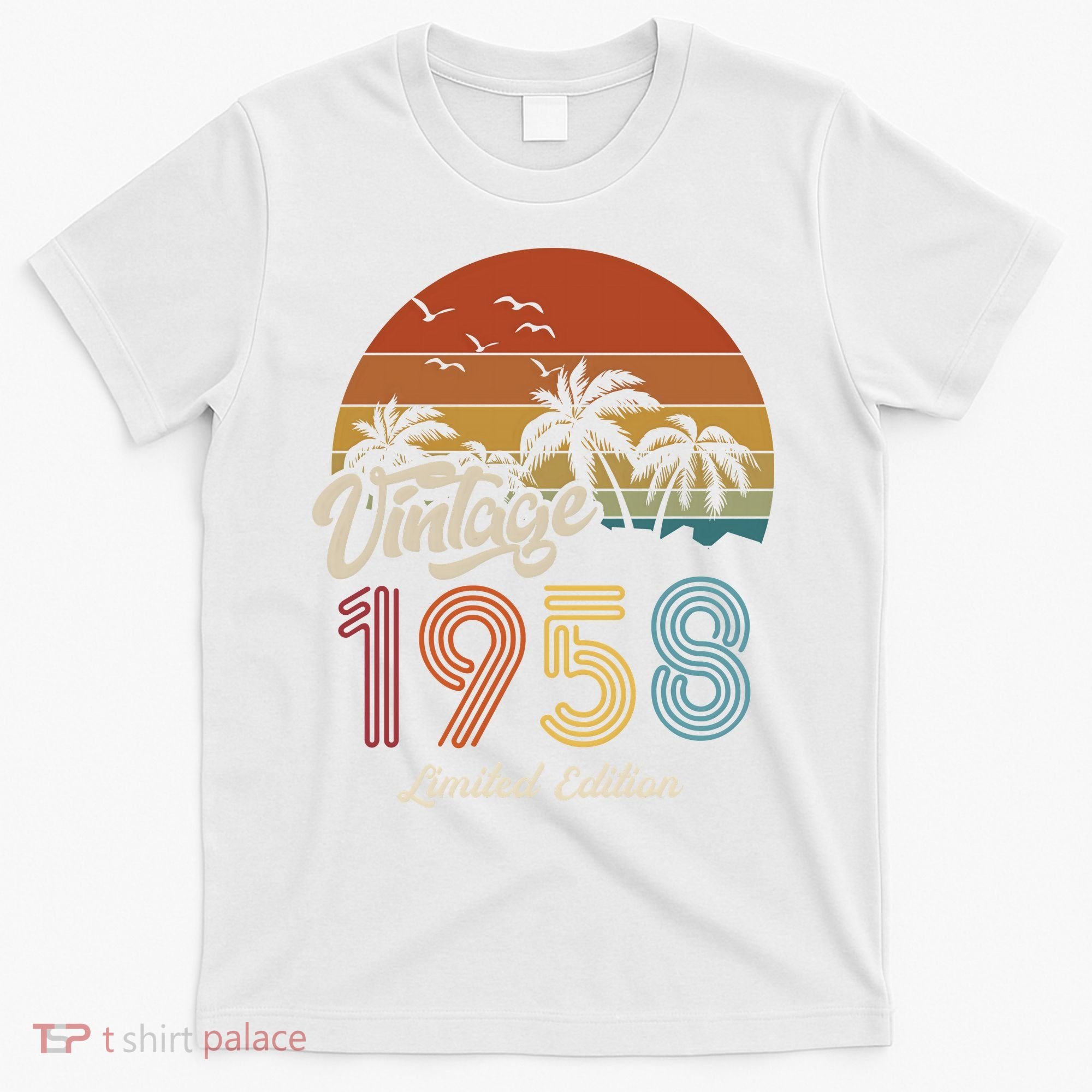 65th Birthday Vintage Limited Edition 1958 T-Shirt