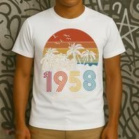 65th Birthday Vintage Limited Edition 1958 T-Shirt thumb 3