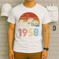 65th Birthday Vintage Limited Edition 1958 T-Shirt thumb 6