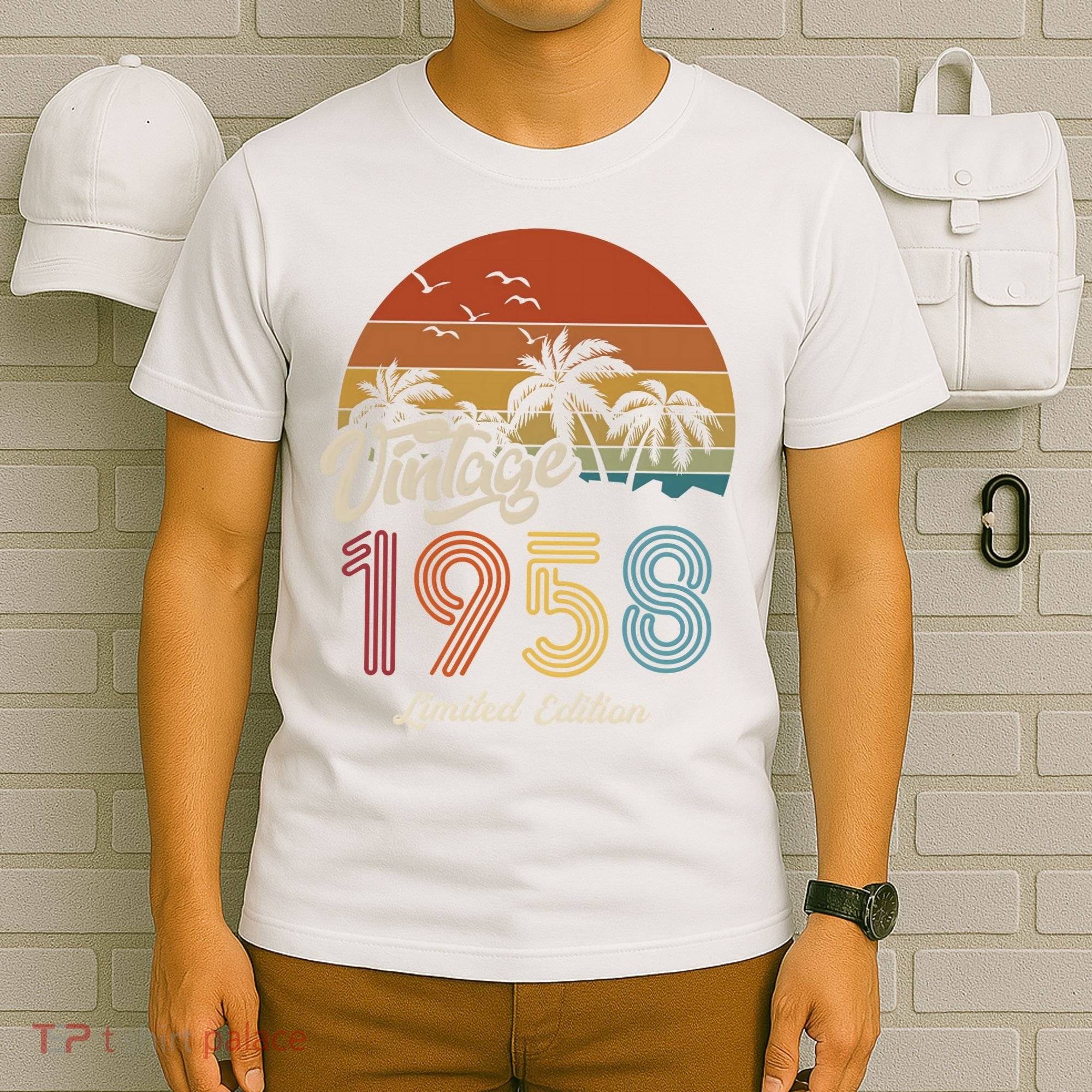 65th Birthday Vintage Limited Edition 1958 T-Shirt