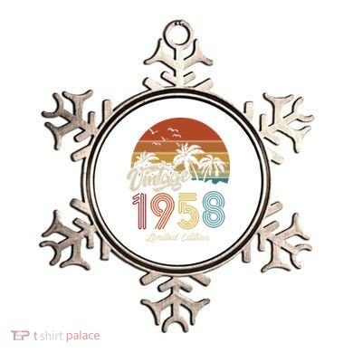 65th Birthday Vintage Limited Edition 1958 Ornament