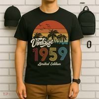 64th Birthday Vintage Limited Edition 1959 T-Shirt thumb 6