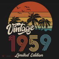 64th Birthday Vintage Limited Edition 1959 T-Shirt thumb 7