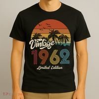 61st Birthday Vintage Limited Edition 1962 T-Shirt thumb 3