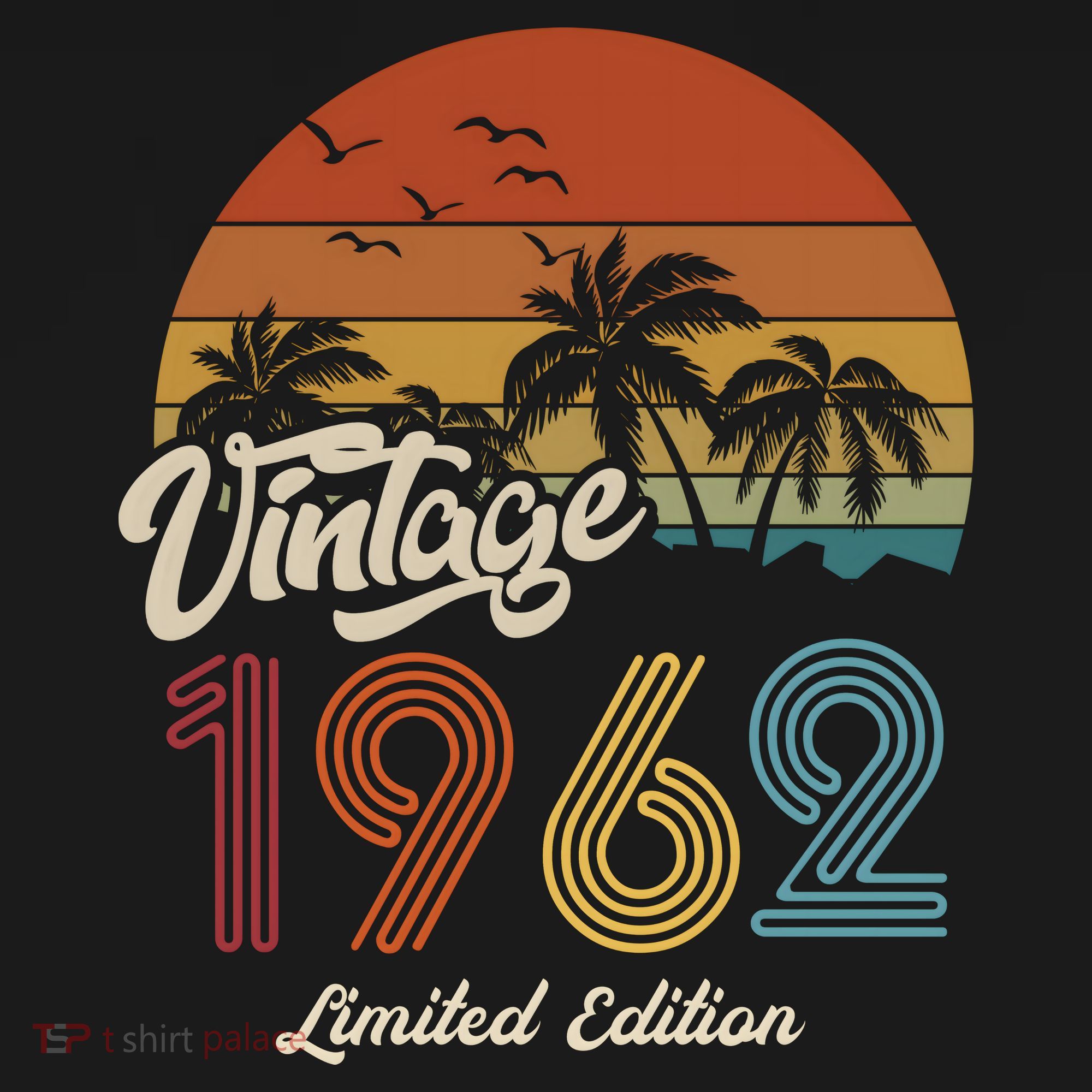 61st Birthday Vintage Limited Edition 1962 T-Shirt