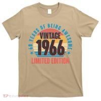 60th Birthday Vintage 1966 60 Years Of Being Awesome Limited Edition  T-Shirt thumb 0