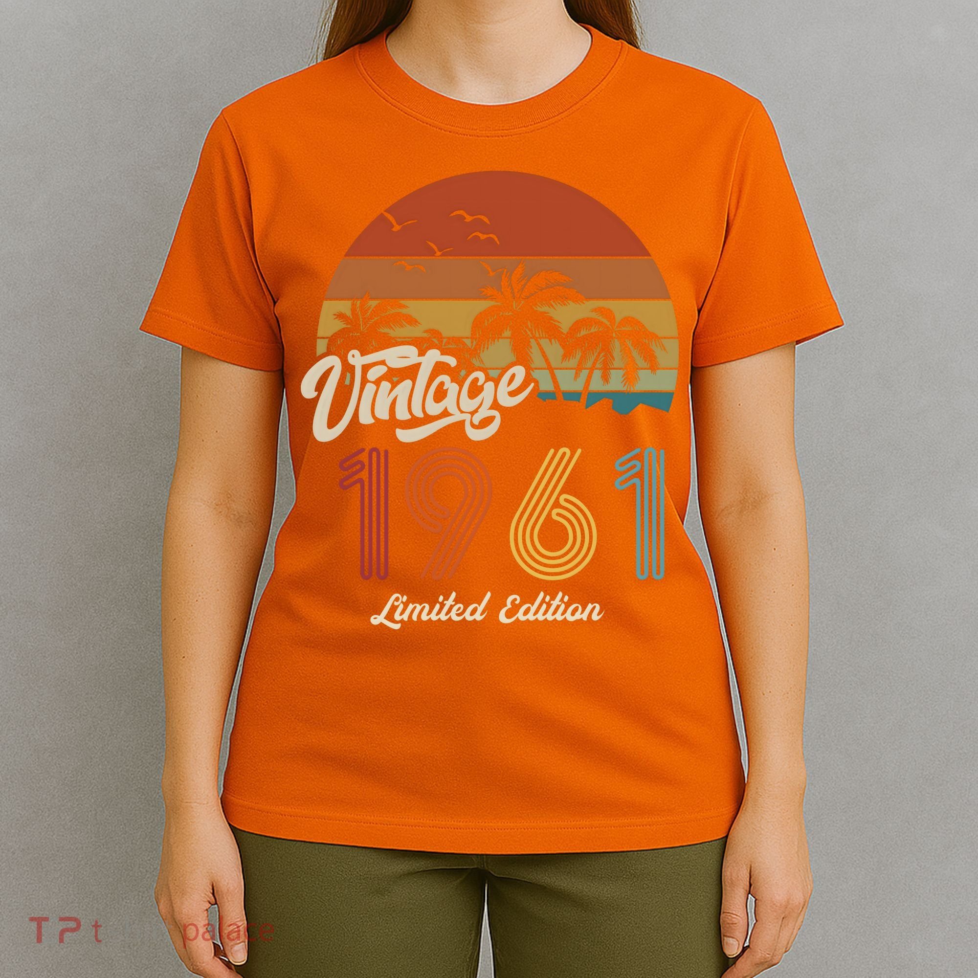 62nd Birthday Vintage Limited Edition 1961 T-Shirt