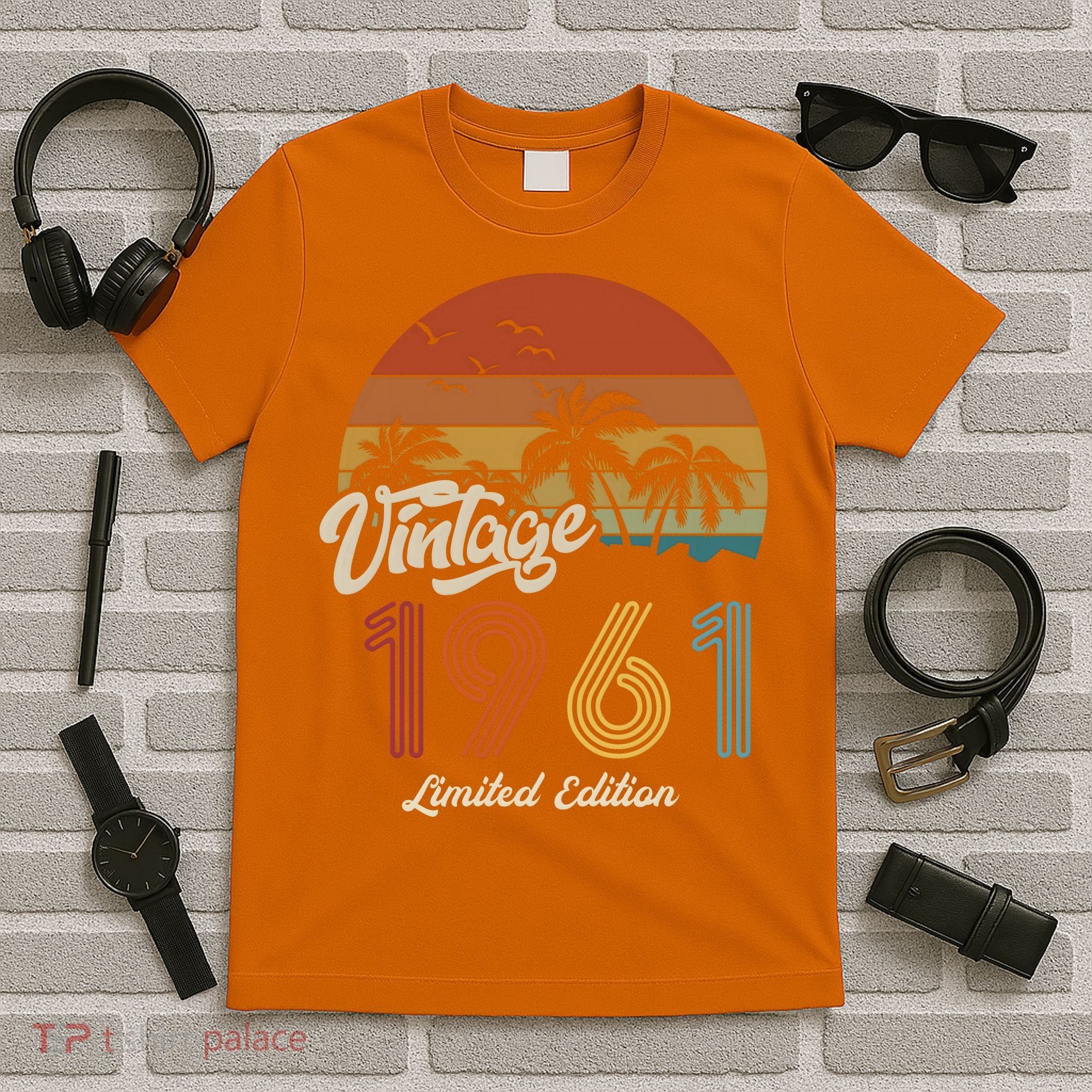 62nd Birthday Vintage Limited Edition 1961 T-Shirt