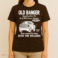 60th Birthday Vintage Old Banger 60 Years Old Good Condition But Bodywork Needs T-Shirt thumb 4