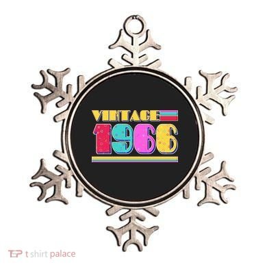 60th Birthday Vintage 1966 1980s Colors  Ornament