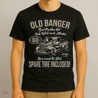 60th Birthday Vintage Old Banger 60 Years Old M.e.n Gift Retro T-Shirt thumb 3
