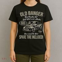 60th Birthday Vintage Old Banger 60 Years Old M.e.n Gift Retro T-Shirt thumb 4