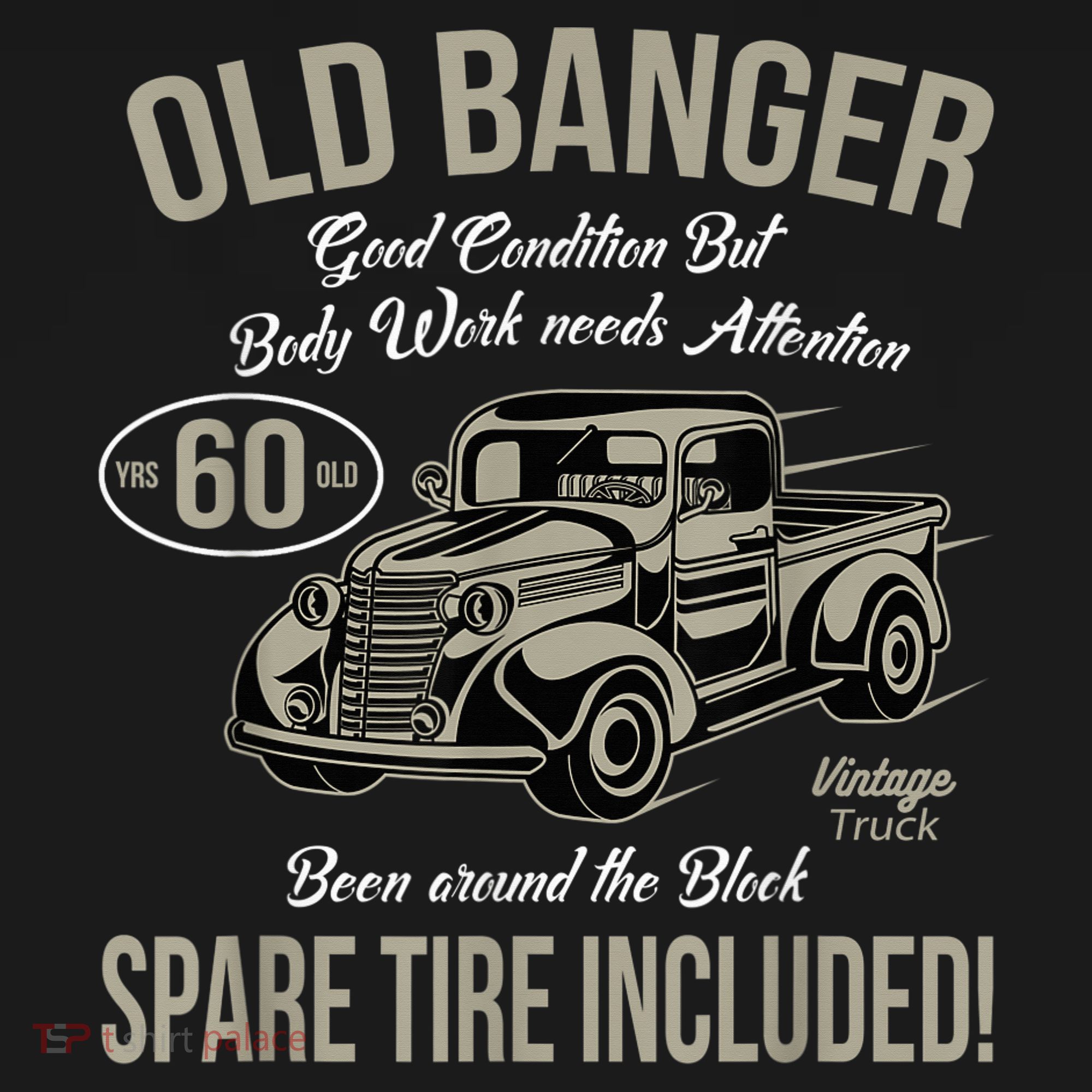 60th Birthday Vintage Old Banger 60 Years Old  Gift Retro Tank Top