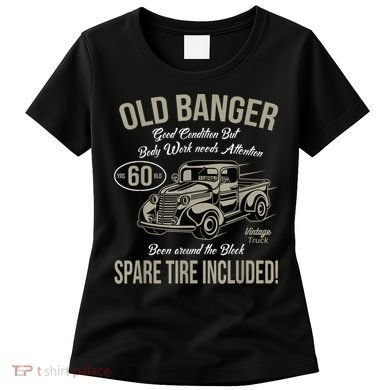60th Birthday Vintage Old Banger 60 Years Old  Gift Retro Women's T-Shirt