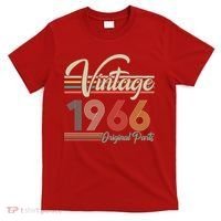 60th Birthday Vintage 1966 Original Parts Birthday T-Shirt thumb 0