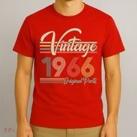60th Birthday Vintage 1966 Original Parts Birthday T-Shirt thumb 3