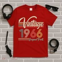 60th Birthday Vintage 1966 Original Parts Birthday T-Shirt thumb 5